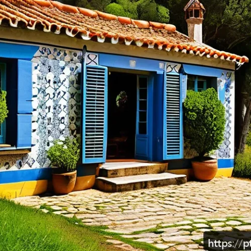 Home 17 폭포 탐방 후 힐링할 수 있는 장소 - A charming traditional Portuguese countryside cottage near a waterfall, surrounded by lush green for...